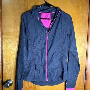 Women's Champion Gray and Pink Jacket M